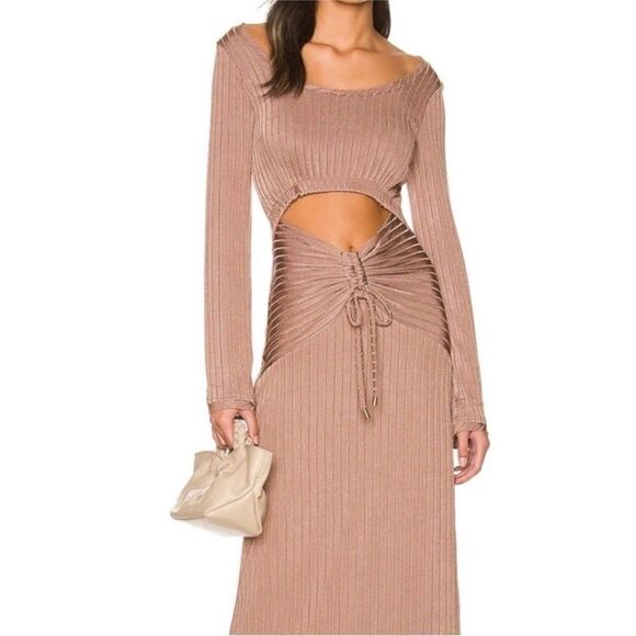 Free People x Revolve One And Only Maxi Dress Bunny - Picture 7 of 14